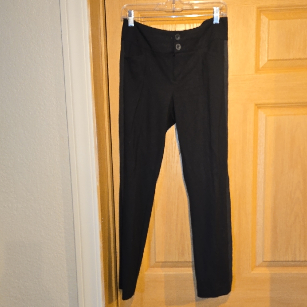 CAbi Black Straight Leg Pants